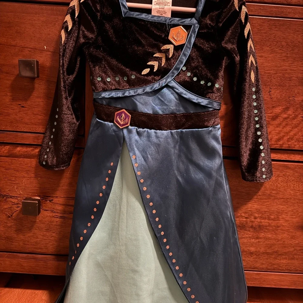 Disney Kids Anna Princess Dressđź’– 3T - Picture 1 of 5